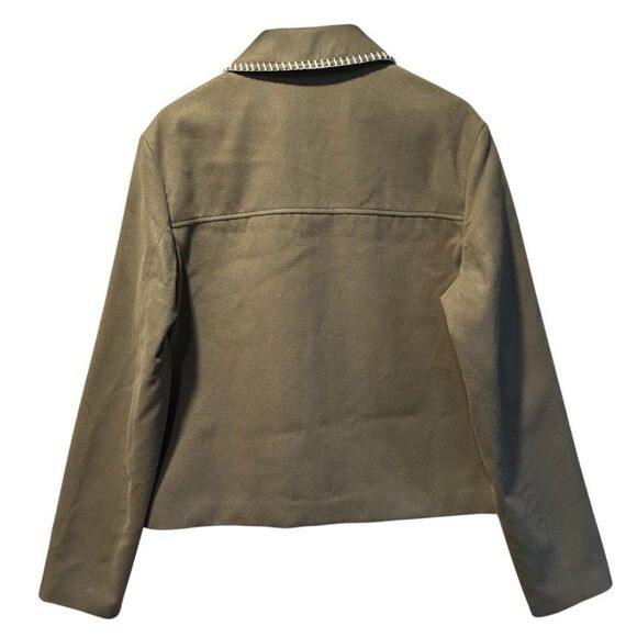 ASOS NWOT Green Jacket Medium - Picture 6 of 9